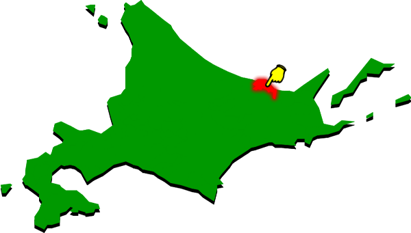 網走市の場所を示す画像2