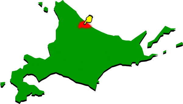 雄武町の場所を示す画像2