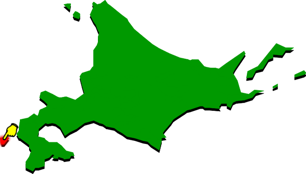 奥尻町の場所を示す画像2