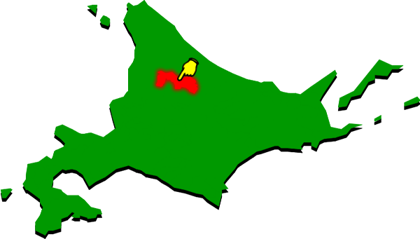 士別市の場所を示す画像2