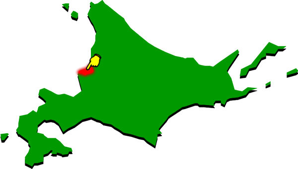 増毛町の場所を示す画像2