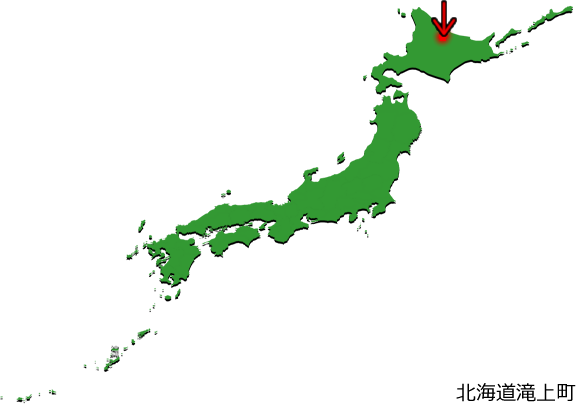 滝上町の場所を示す画像3