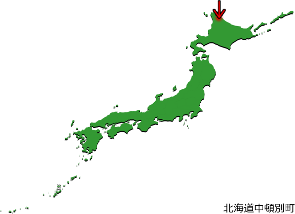 中頓別町の場所を示す画像3