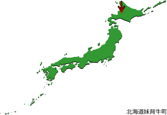 妹背牛町の場所を示す画像3