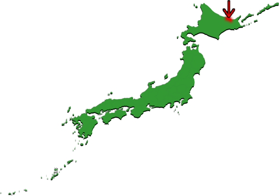 網走市の場所を示す画像4