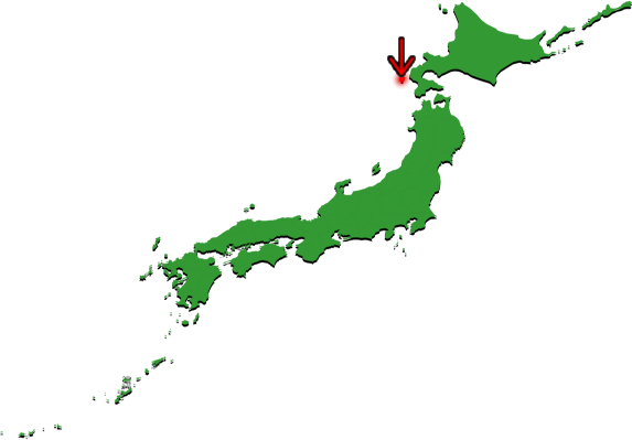 奥尻町の場所を示す画像4