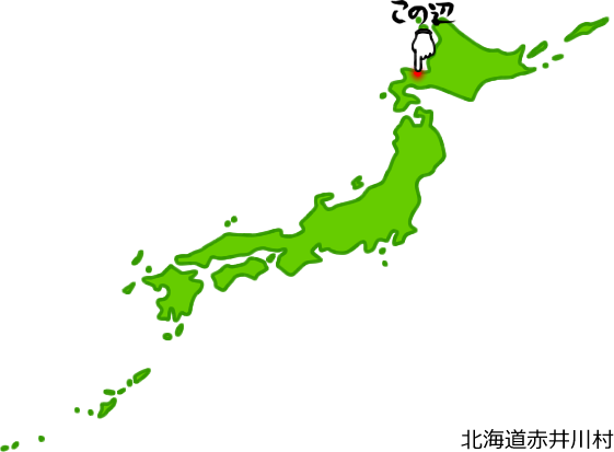 赤井川村の場所を示す画像5