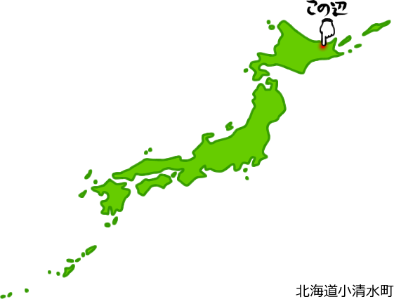 小清水町の場所を示す画像5