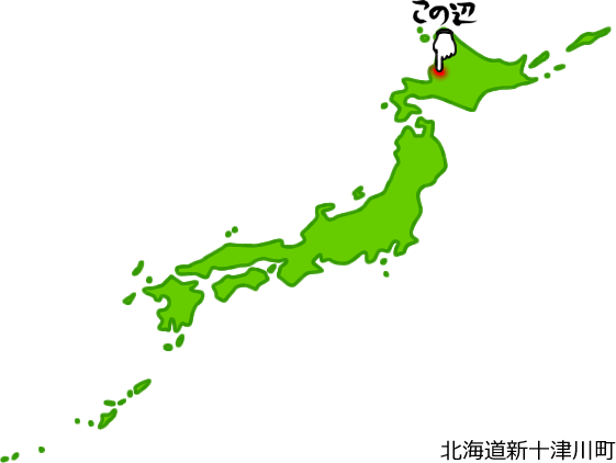 新十津川町の場所を示す画像5