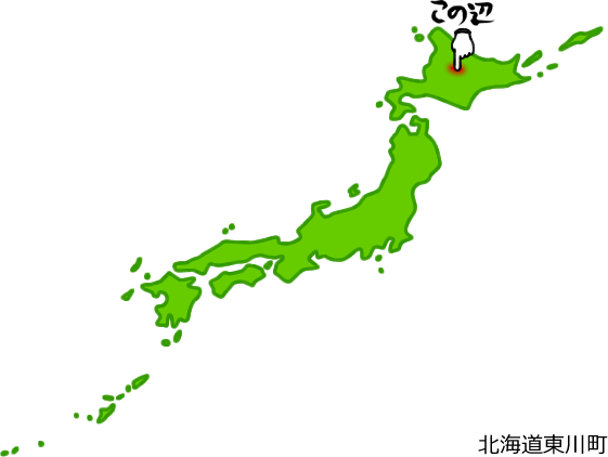 東川町の場所を示す画像5