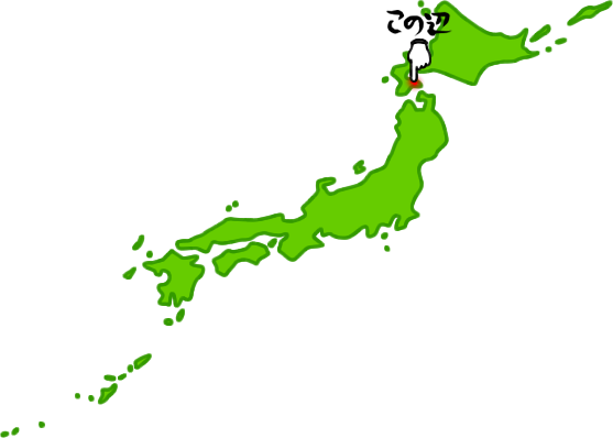 七飯町の場所を示す画像6