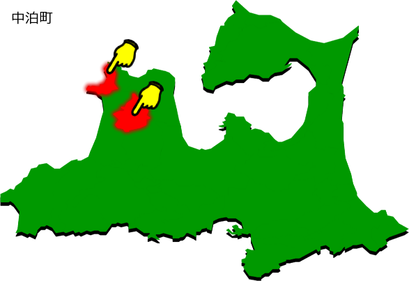 中泊町の場所を示す画像1