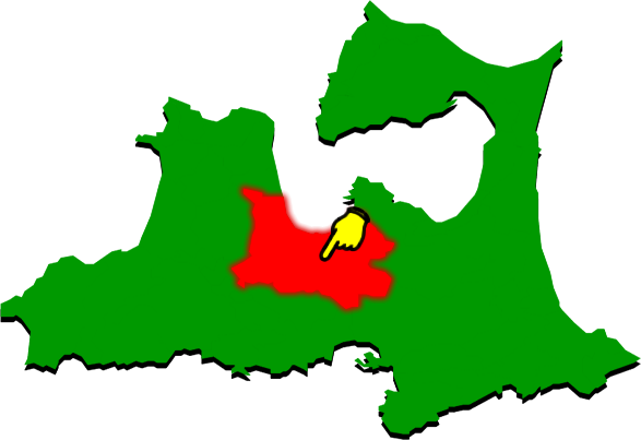 青森市の場所を示す画像2