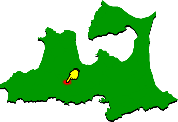 田舎館村の場所を示す画像2