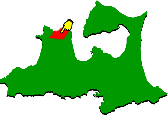 今別町の場所を示す画像2