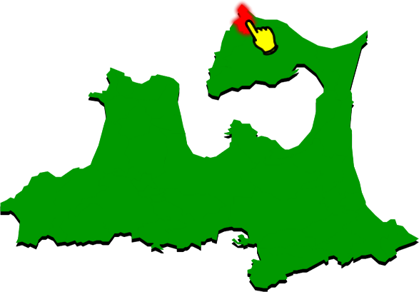 大間町の場所を示す画像2