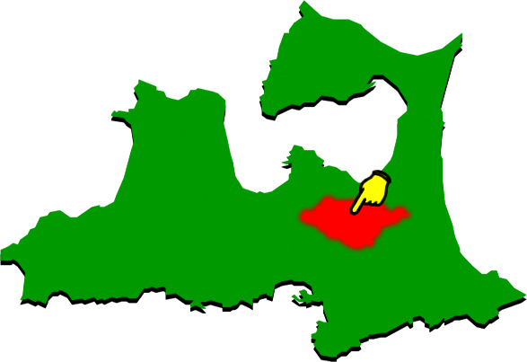 七戸町の場所を示す画像2