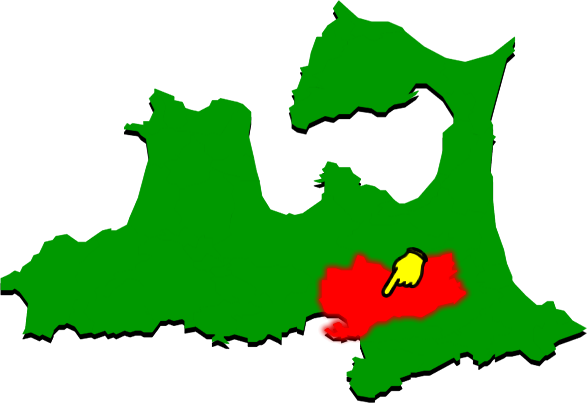 十和田市の場所を示す画像2