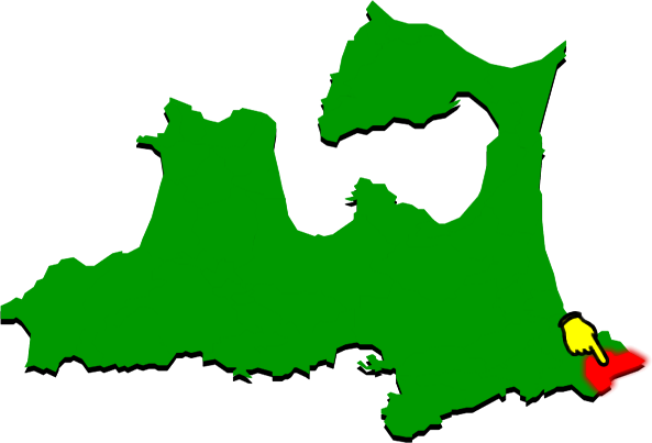 階上町の場所を示す画像2