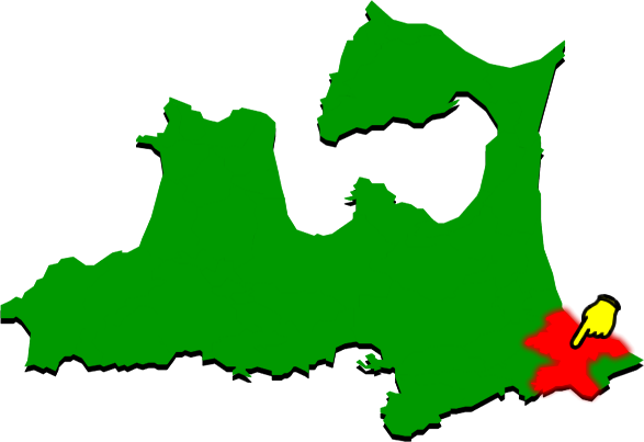 八戸市の場所を示す画像2