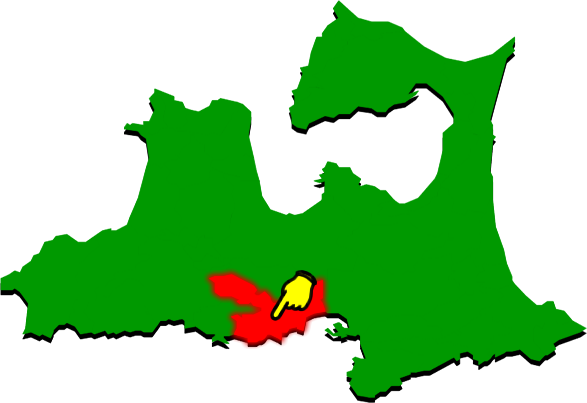 平川市の場所を示す画像2