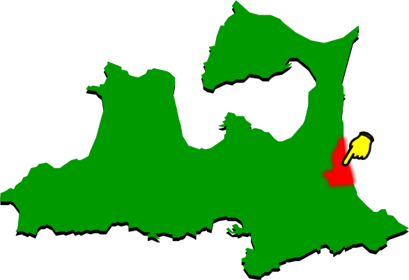 三沢市の場所を示す画像2