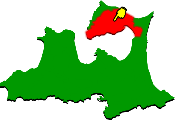 むつ市の場所を示す画像2