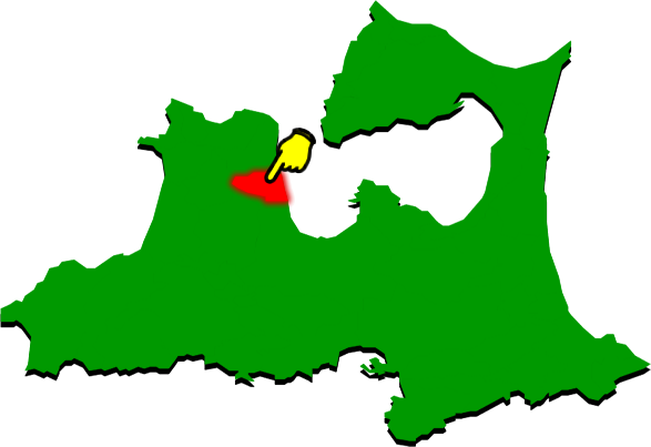 蓬田村の場所を示す画像2