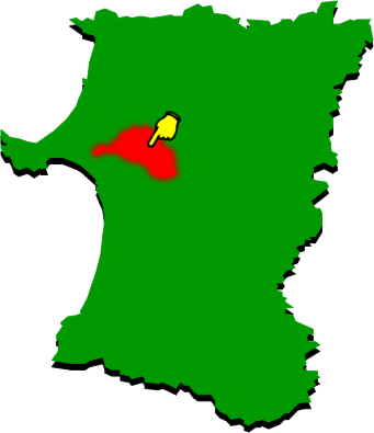 五城目町の場所を示す画像2