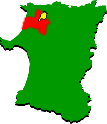 能代市の場所を示す画像2