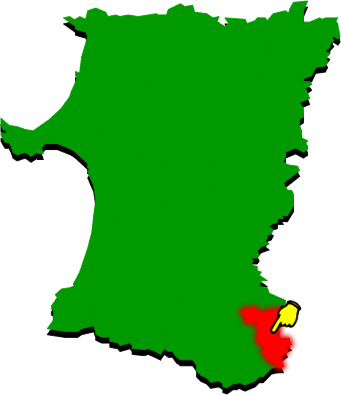 東成瀬村の場所を示す画像2