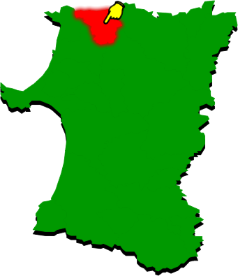 藤里町の場所を示す画像2