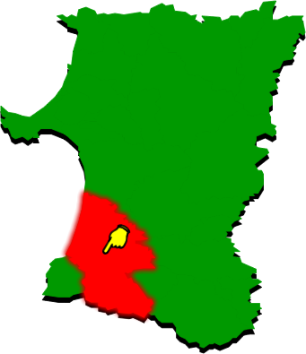 由利本荘市の場所を示す画像2