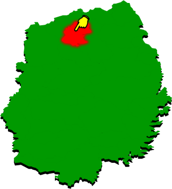 一戸町の場所を示す画像2