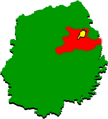 岩泉町の場所を示す画像2