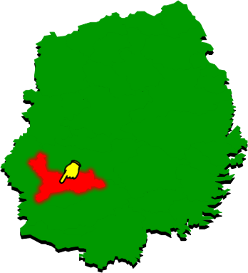 北上市の場所を示す画像2