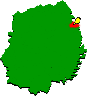 普代村の場所を示す画像2