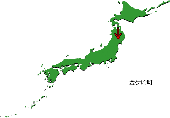 金ケ崎町の場所を示す画像3