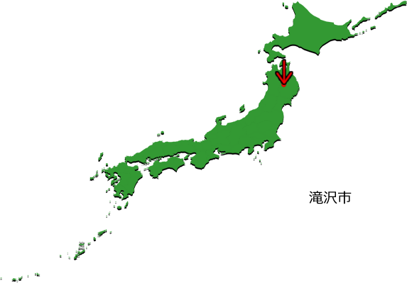 滝沢市の場所を示す画像3