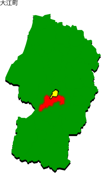 大江町の場所を示す画像1