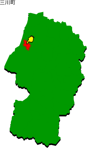 三川町の場所を示す画像1