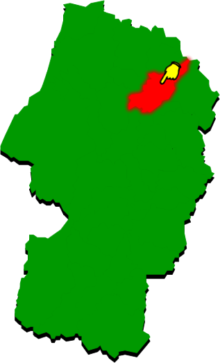 新庄市の場所を示す画像2