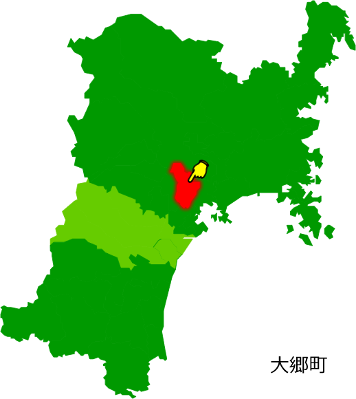大郷町の場所を示す画像1