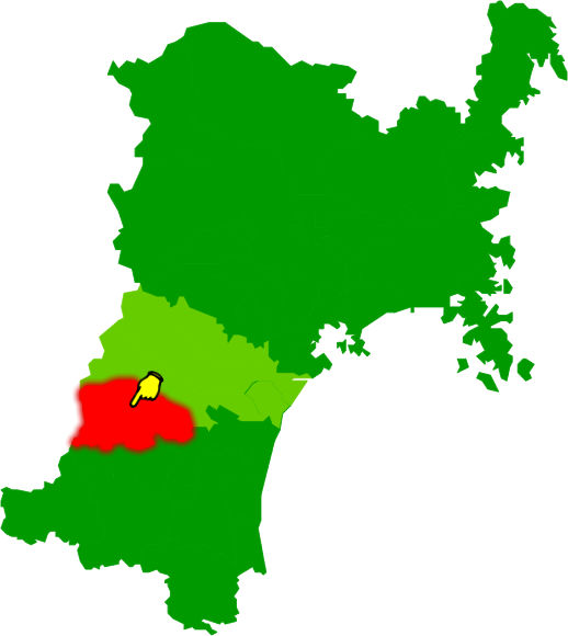 川崎町の場所を示す画像2