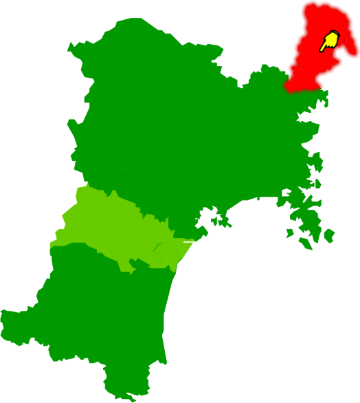 気仙沼市の場所を示す画像2