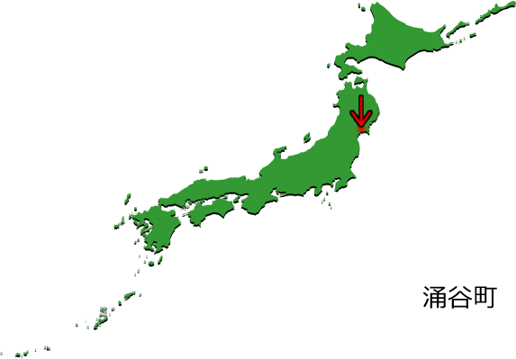 涌谷町の場所を示す画像3