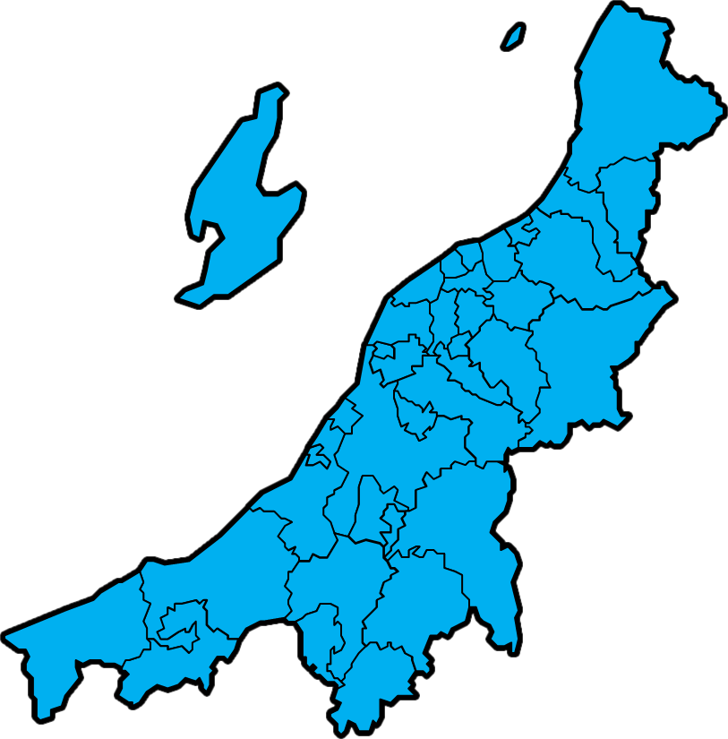 新潟県のカラーバリエーション地図画像3