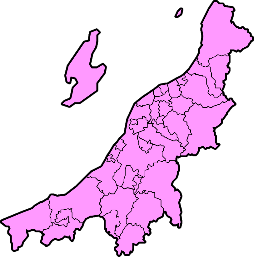 新潟県のカラーバリエーション地図画像4