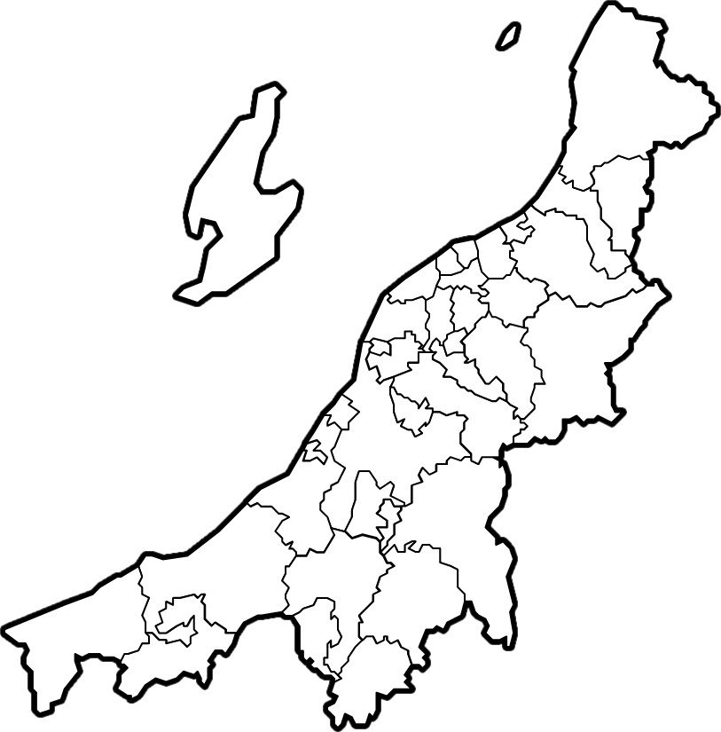 新潟県のカラーバリエーション地図画像5