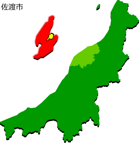 佐渡市の場所を示す画像1